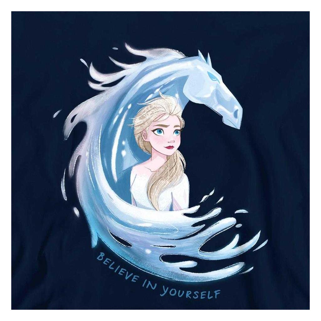 Frozen Childrens/Kids Believe In Yourself Elsa & Nokk Pullover Hoodie