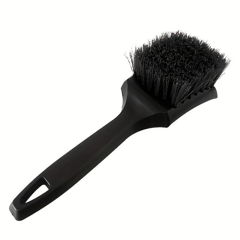 Multi-Purpose Car Tire Cleaning Brush with Stiff Bristles Durable PP Material for Auto Maintenance