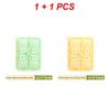 4 Grid Silicone Ice Cream Maker Mold Create Cute Teddy Bear Shape Ice Block Mold With Lid Summer Household Kitchen Accessories
