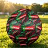 Portugal Fußball Bedruckter Größe 5 Fußball Ball Verschleißfest Standard Erwachsenen Trainingsfußball Fan Geschenk für Indoor Outdoor Spiel Sport