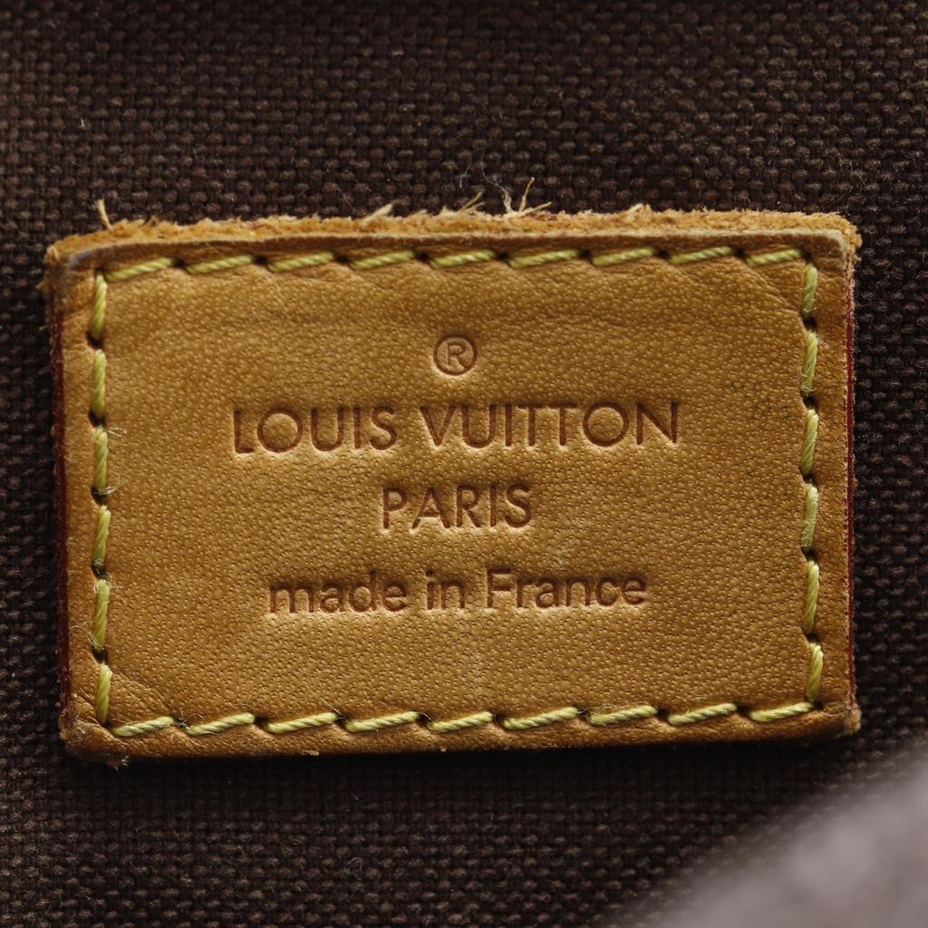 LOUIS VUITTON Menil Montan MM Shoulder Bag M40473 Brown Monogram canvas unisex Used