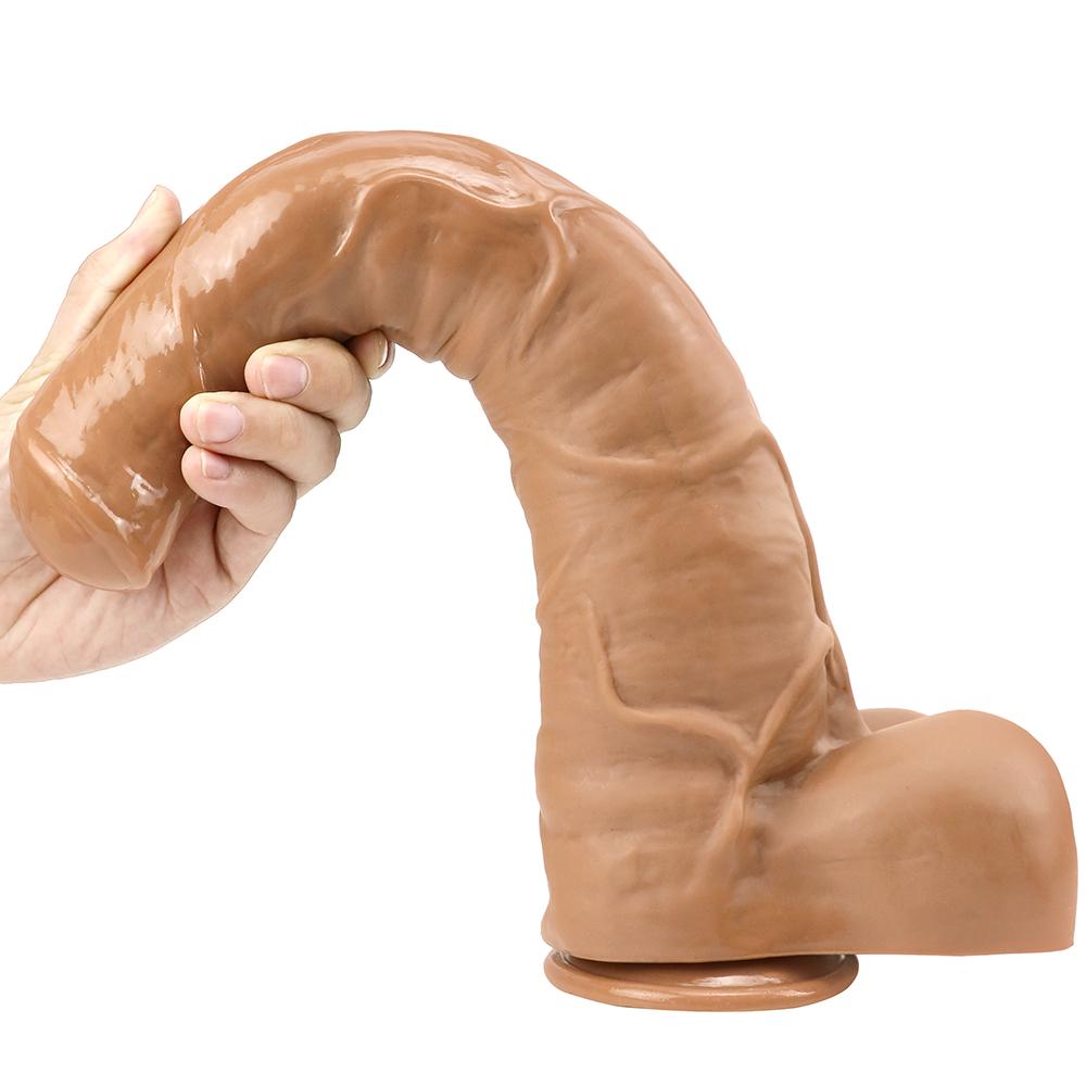 MoDi Riesiger realistischer großer Pferdedildo aus PVC, Tier-Penis mit Saugnapf, für Erwachsene, Sexspielzeug für Frauen, Vagina, Männer, Anal, Masturbator