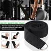 Corda per Tríceps da Allenamento Fitness Pull Down Accessorio per Cavo Allenamento Forza Bicipiti Tricipiti Trazione Doppia Trama Elastica di Tensione