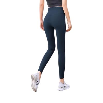 Formemory Yoga Long Pants for Beautiful 4 Colors Women's High-Waisted Sportswear, Wear, Breathable, Sweat-Wicking, Quick-Drying, Legs, (Small, Blue)