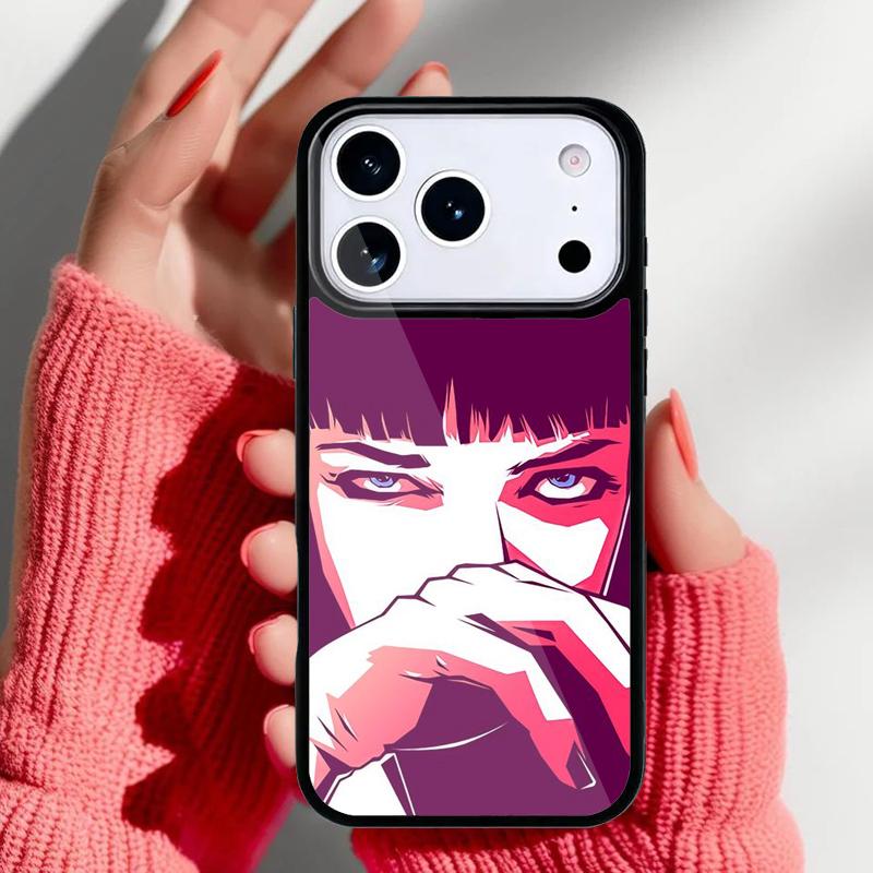 Pulp Fiction Phone Case for iPhone 17 Air 16e 15 14 13 Pro Max Back Cover for 12 11 Pro Coque