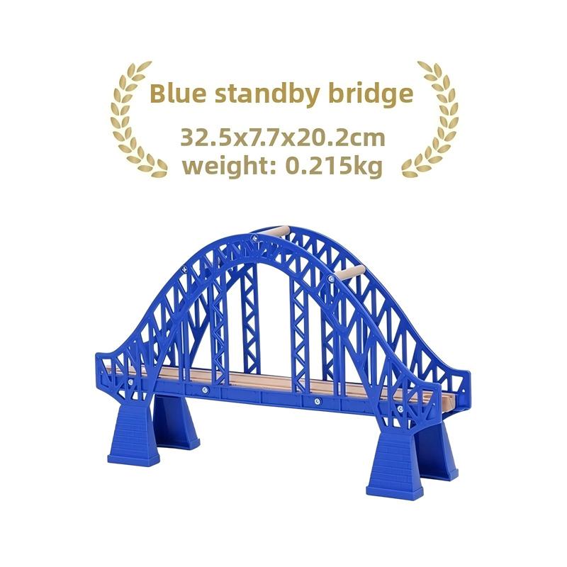 Wooden Railway Bridge Accessories All Kinds of Track Bridges Fit for Major Wooden Railway Brands Educational Gifts for Children