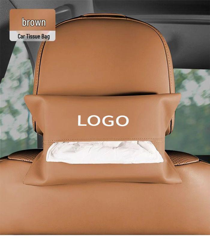 Li Auto Car Armrest Genuine Leather Tissue Box L6/L7/L8/L9/One/I8/I6