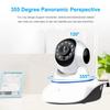 WIFI 1080P Pan Tilt Wireless Camera Indoor Two Way Audio Infrared Home Secuirty Wireless Cameras 15M IR with Lan Port