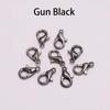 50pcs/lot Gold Lobster Clasp Hooks Connector For DIY Necklace Bracelet Chain Jewelry Making Findings Accessory Supplies
