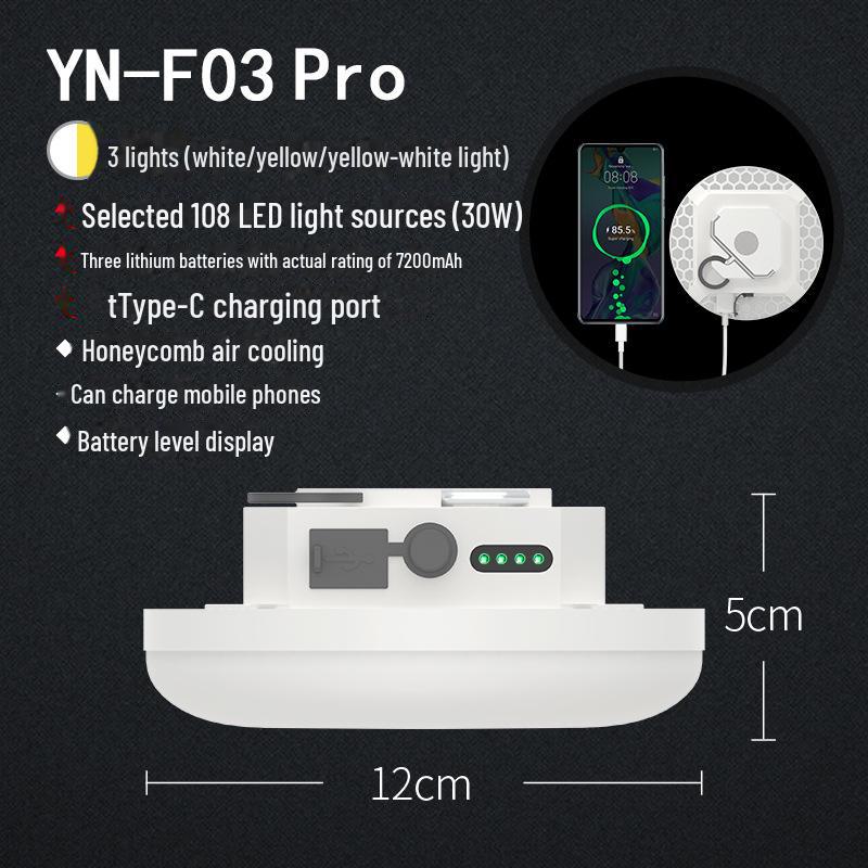 Yani LED Camping Light: Super Bright, Rechargeable, Portable Emergency Tent Light with Lithium Battery.