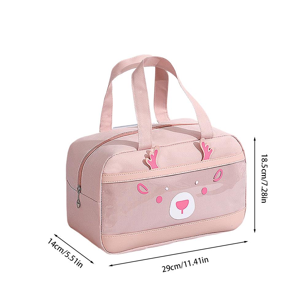 Portable Cooler Bag Waterproof Insulated Picnic Lunch Bag Box Ice Pack Lunch Box Food Carrier for Camping/BBQ/Outdoor Activities