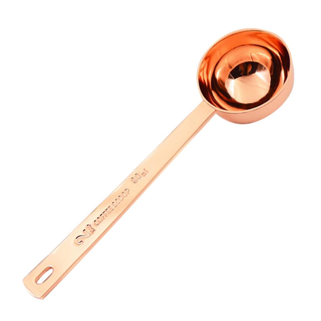 15/30ML Measuring Spoon Clear Scale Long Handle Comtable Grip Heat Resistant Anti-scalding High Accuracy Coffee