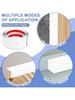 1 pezzo 4cmx2m Striscia Decorativa da Parete Peel and Stick, Striscia Angolare Flessibile, Protezione Angoli Interni ed Esterni per Bordi Murali