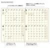 Laconic Planner 2025 March Start A5 Monthly Flap Pocket Gray LMLM08-240GY