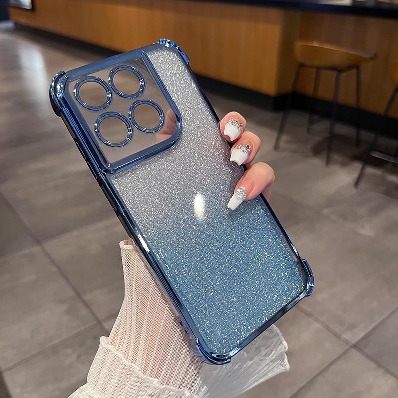 Luxury Plating Edge Glitter Case For Motorola Signature Moto G77 G67 G86 Power G56 G66J/Y Edge 70 Ultra 60s Fusion 50 Pro Cover