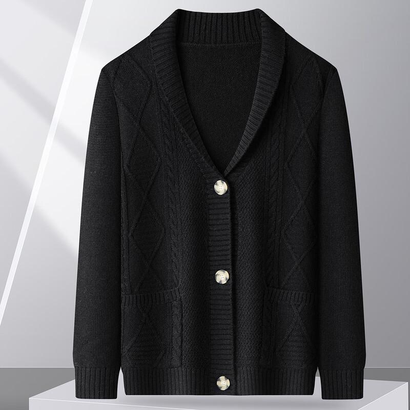 

Кардиган мужской FAPAI из 100% шерсти с V-образным вырезом L 50