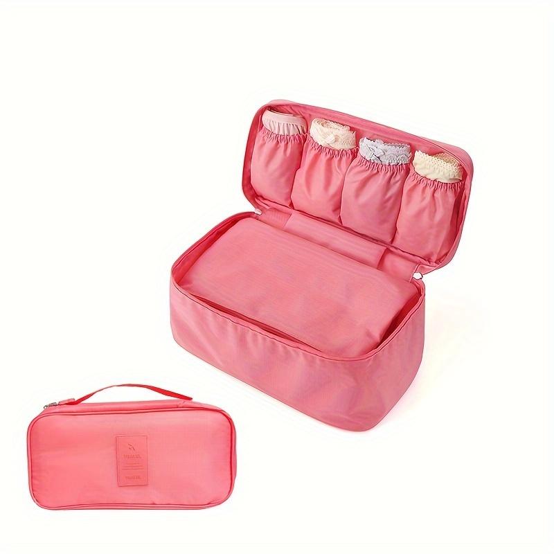 

Travel Organizer Bag for Women, Multi-Layer Storage Pouch for Bras & Underwear, Compact & Stylish, Ideal for Travel & Business Trips арбуз красный