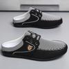 Fashion Men's Slippers Comfortable Non Slip Outdoor Fashion Slippers Summer 2025 Large-size 45 46 47 48  Outdoor Sports Half Slippers