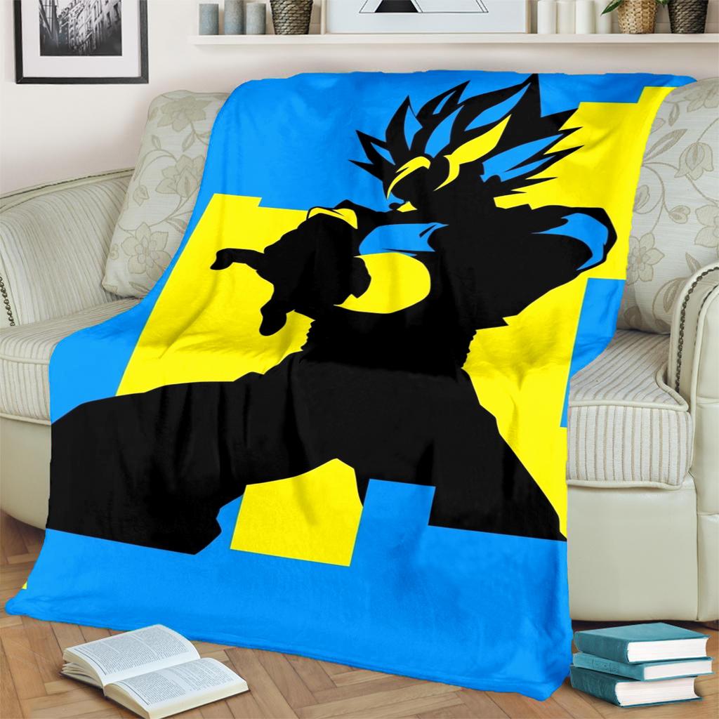 Dragon Ball! Flannel Blanket for Bedrooms, Sofas, Beds, Chairs, Picnics, Travel Warm and Cozy