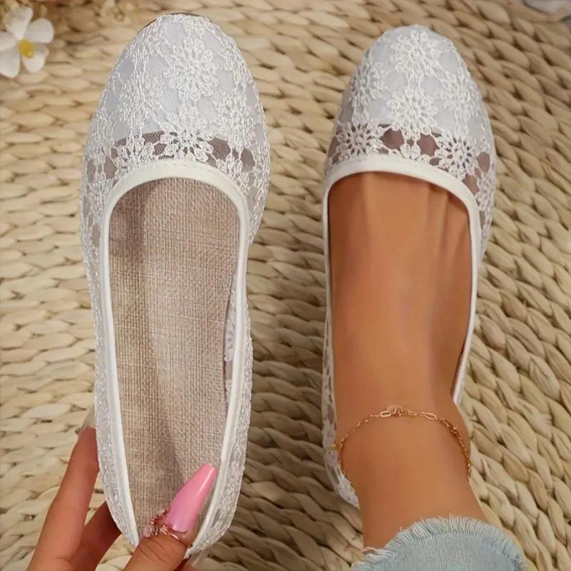 

Женские повседневные туфли на плоской мягкой подошве, летний тренд, плоские туфли на шнуровке, сетчатые лоферы с бантом, женские ажурные кроссовки из воздушной сетки, однотонные 36 белый