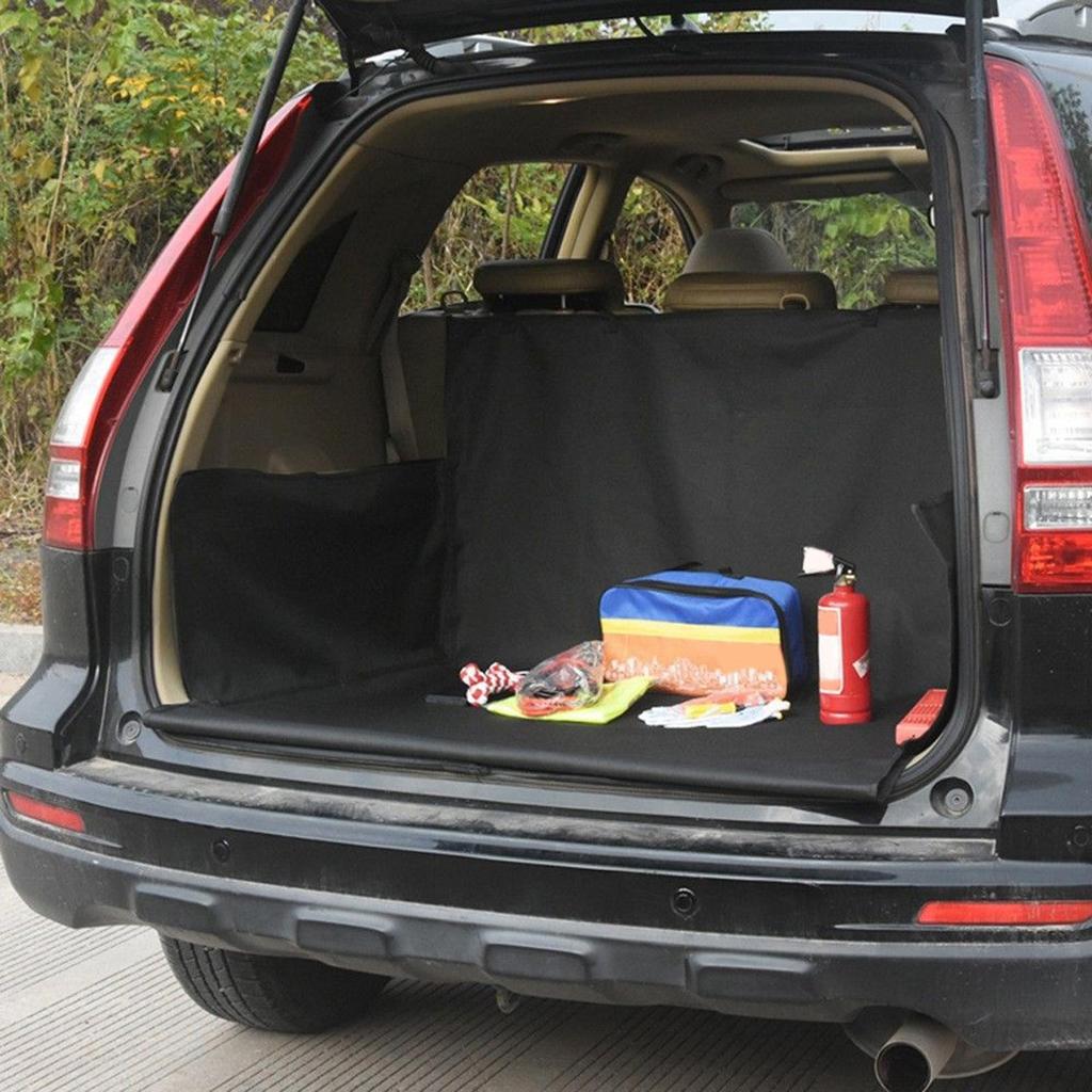 Backseat Pet Bed Mat Portable Car Seat Cover Non-Slip Dustproof Pad Protector With Storage For Truck Provide Comfort Prevent