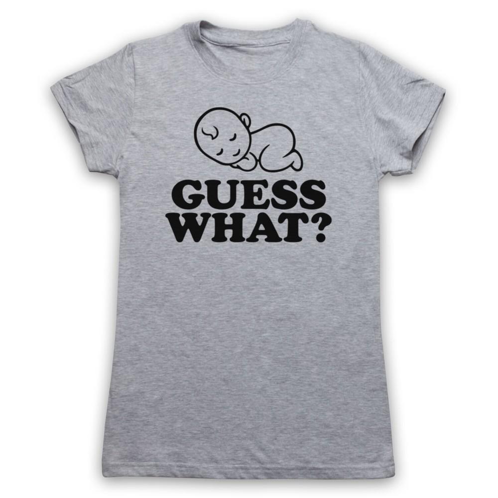 

Угадай, что Футболка для беременных и молодых мам, мужская и женская 4XL