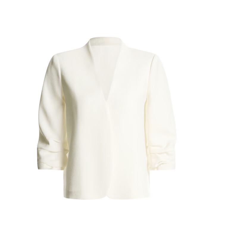 ELLASSAY Elegant Collarless Oversized Blazer