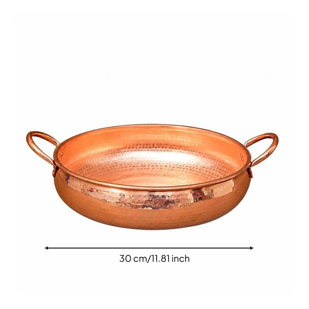 Heavy Duty Bronze Thermal Pot | Induction and Gas cooktop Compatible, Shabu
