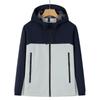 Unisex Winddichte Wasserdichte Colorblock Jacke für Frühling & Herbst
