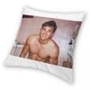 Jacob Elordi Square Pillowcase Polyester Linen Velvet Creative Zip Decor Throw Pillow Case Room Cushion Cover