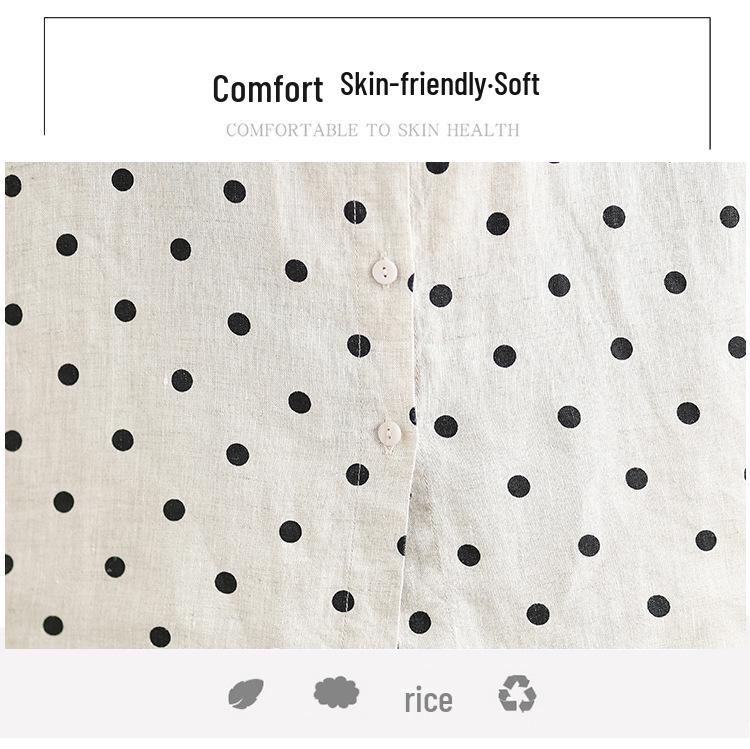 2025 Plus Size Cotton Linen Retro Slimming Pants Summer Set for Women