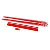 Car Hood Sticker Waterproof   Door Side Skirt Racing Stripe Stickers Car Body Decal
