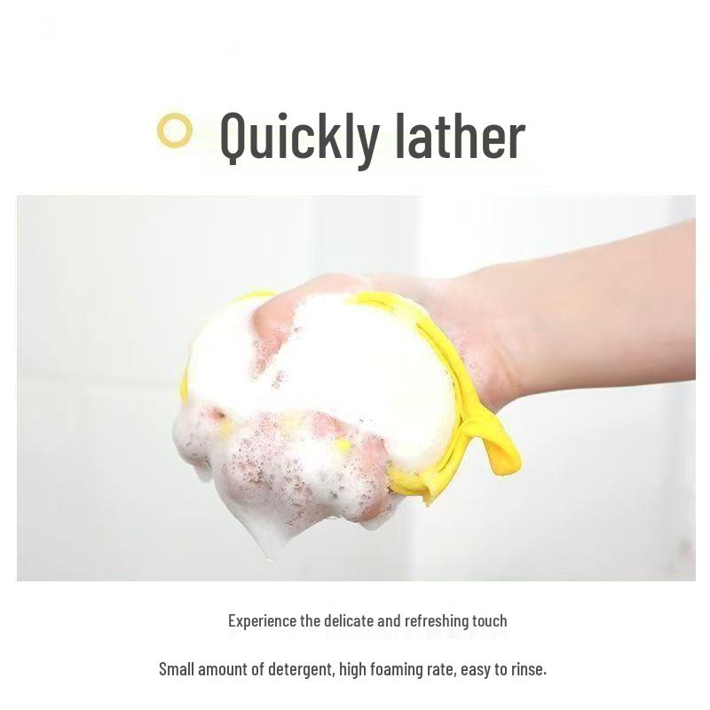 Double-Sided Kitchen Sponge and Scourer – Non-Stick Oil Cleaning Pad and Cloth for Dishwashing and Pots