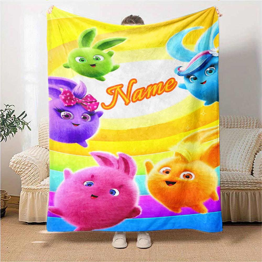 Custom Name "Shark Power: Tralalero Triala" blanket for Couch & Bed, Plush Cozy Fuzzy Blanket Super Soft & Warm Blankets for Fall and Winter. 0908123