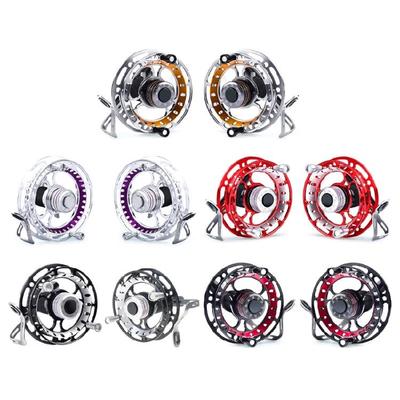 Fly Fishing Wheel Outdoor Fishing Line Drum Wheel Saltwater Freshwater Sound Hand Reels Line Coils Fishing Accessories