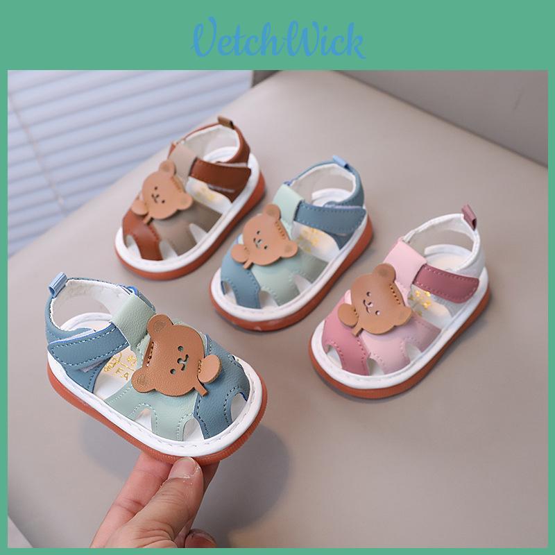 Summer Baby Shoes With Sound Soft Sole Toddler Sandals For Boys And Girls
