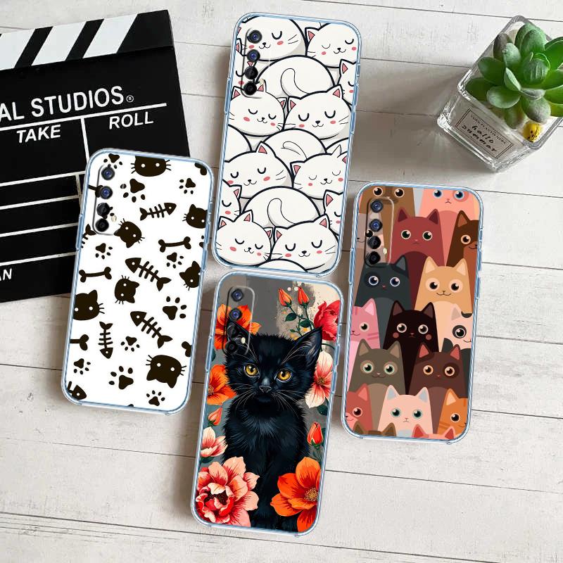 RP15 Cat Kitten Meow Phone Case for Motorola Moto G10 G20 G30 G31 G32 G34 G35 G41 G42 G50 G51 G52 G55 G60 G60S G62 G71 G72 G75