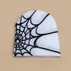 Skull Flame Spider Knit Beanie Men Women Winter Warm Hip Hop Hat