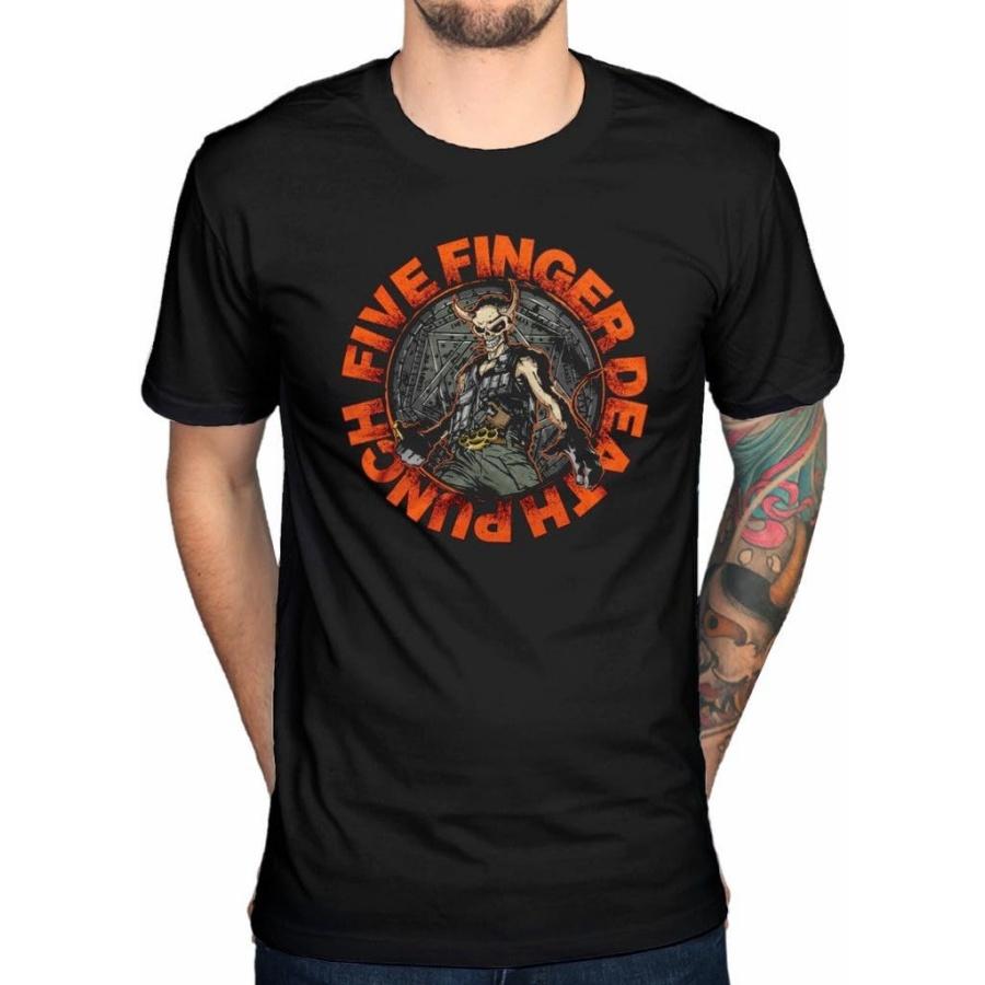 AWDIP Men s Official Five Finger Death Punch Seal of Ameth T-Shirt FFDP Album Music Black(1) XXXXXL разноцветный