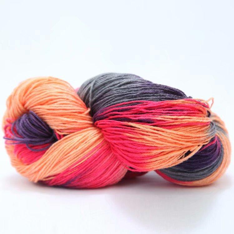 6PCS Soft Acrylic Yarn for Knitting and Crocheting Sweater,Scarf,Blanket,Carpet,Doll Cushion Threads,DIY Knit Crafts,4PLY