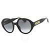 MoSchino Grey Gradient Round LadieS SunglaSSeS MoS126 S 0807 9o 53