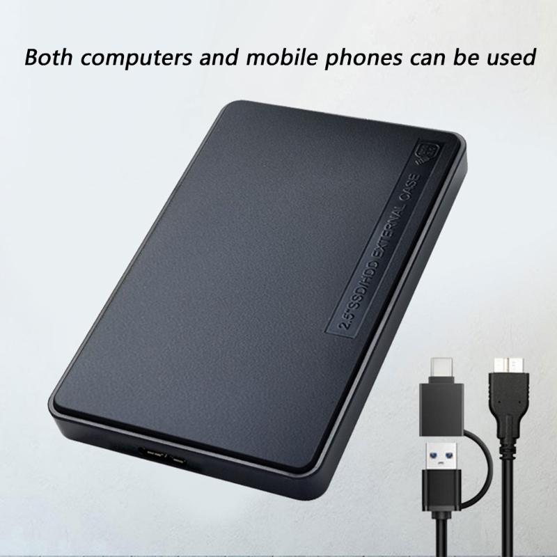 Hard Disk Box USB3.0 Hard Disk Case 2.5inch External Enclosure Box External Case for PC Laptop Accessories