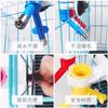 Sturdy Double Heads Ball Dog Feeder Pet Dog Water Bottle Bowl Pet Dog Bowl Water Feeder Dog Drinking Utensils Clip