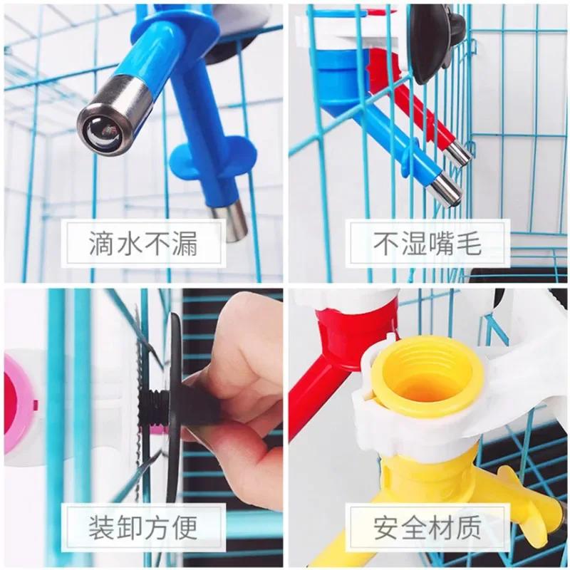 Sturdy Double Heads Ball Dog Feeder Pet Dog Water Bottle Bowl Pet Dog Bowl Water Feeder Dog Drinking Utensils Clip