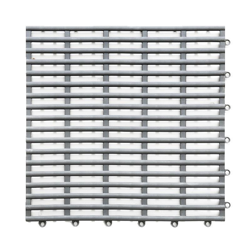 6Pcs/Set Non-Slip Rubber Floor Bathroom Drain Waterproof Bathing Mat Floor Pad Easy Cut Dishwasher Safe