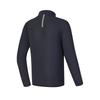 Fila Golf Serie Bequeme Weiche Gestrickte Langarmjacke Herrenjacken Legendary-Blue A11M445504F-NV