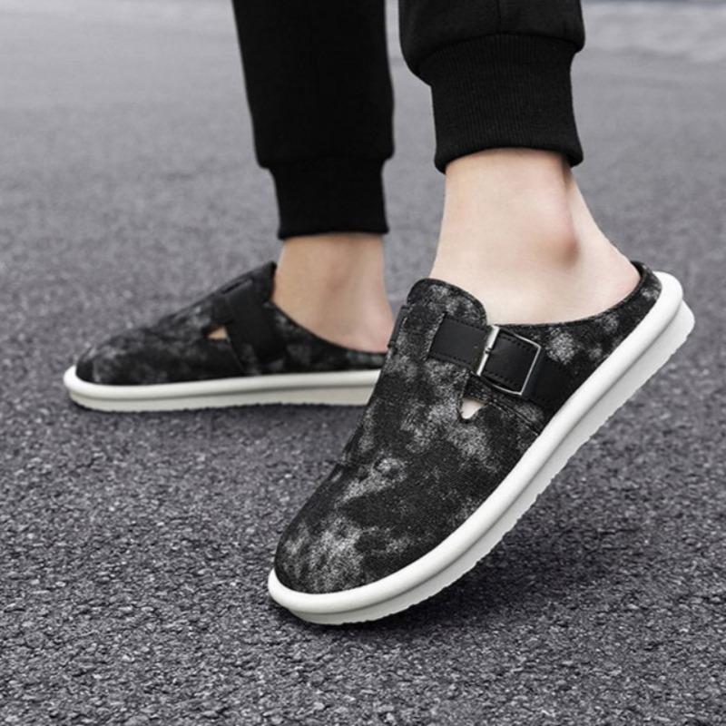 Hochwertige Modische Prägnante Herren Hausschuhe Retro Rutschfest Schuh Atmungsaktiv Weich Besohlt Freizeitschuhe für Männer zapatos de hombre