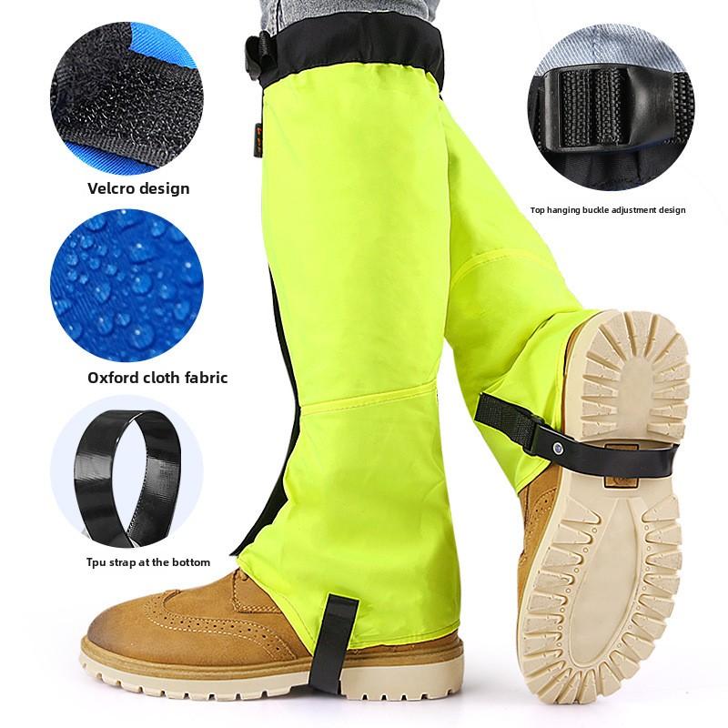 Verlängerte Outdoor Multifunktionale Bergsteigen Skifahren Leggings Wüstenwandern Sandkontrolle Insektenkontrolle Atmungsaktive Leggings Fußabdeckung