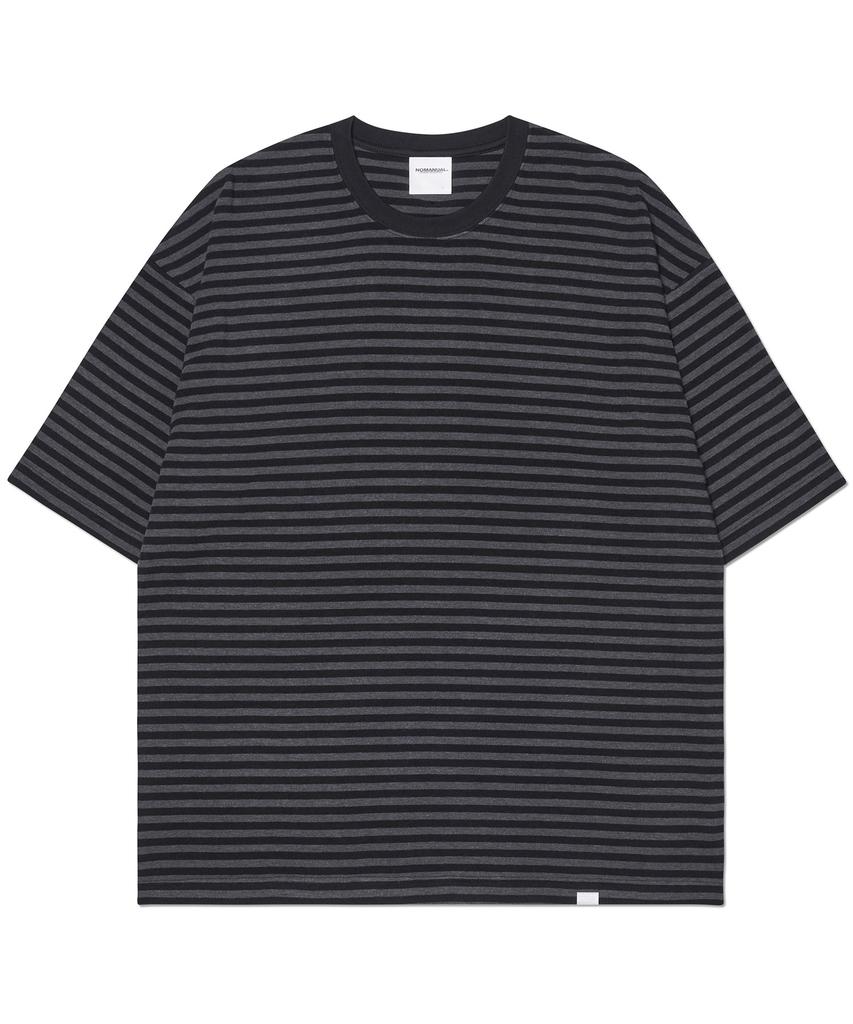 Nomaenyueol Nm Border T-Shirt - Black