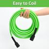 Super Flexible Washer Hose Pressure 2900 Psi Kink Resistant Power Washer Hose 14 Carwash Extension Hose M22pin 1415